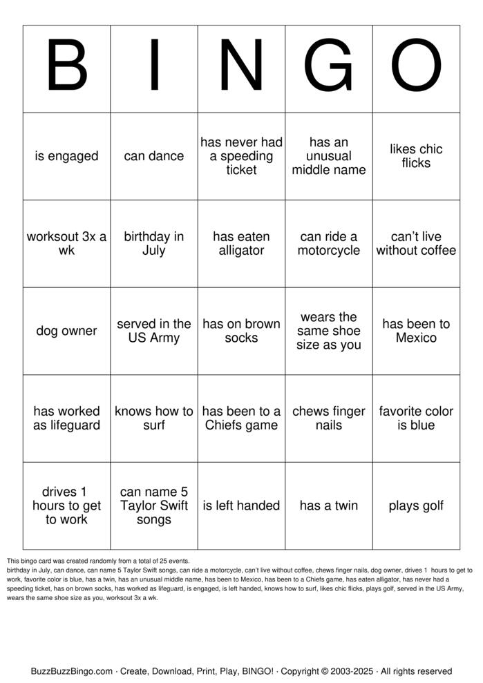 Download Free Meet & Greet Bingo Cards