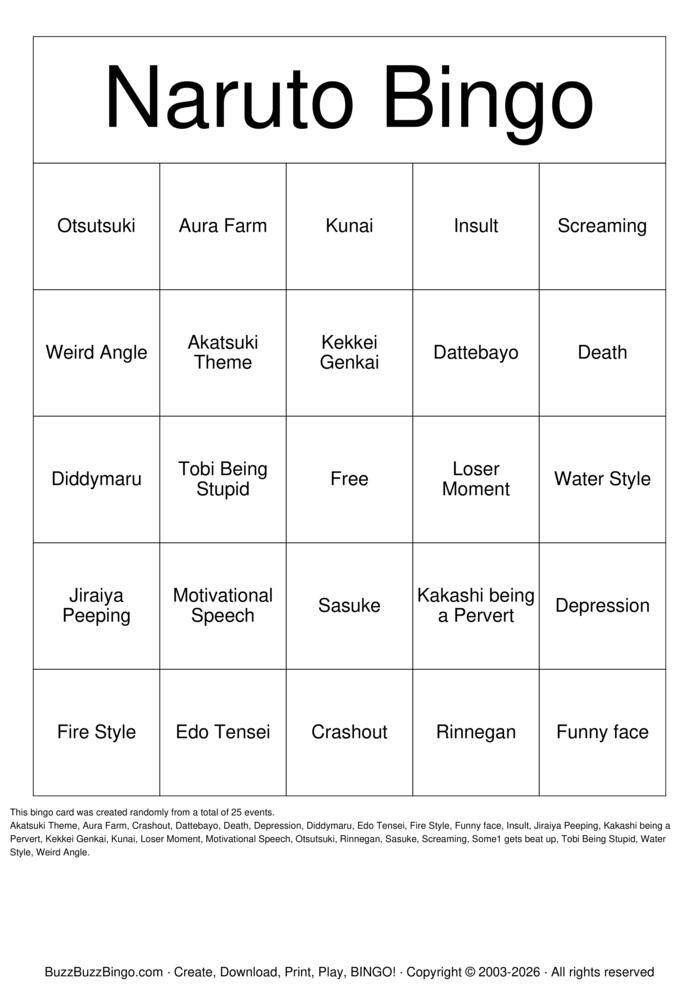 Download Free BLACKOUT BINGO Bingo Cards Download Free BLACKOUT BINGO Bingo Cards
