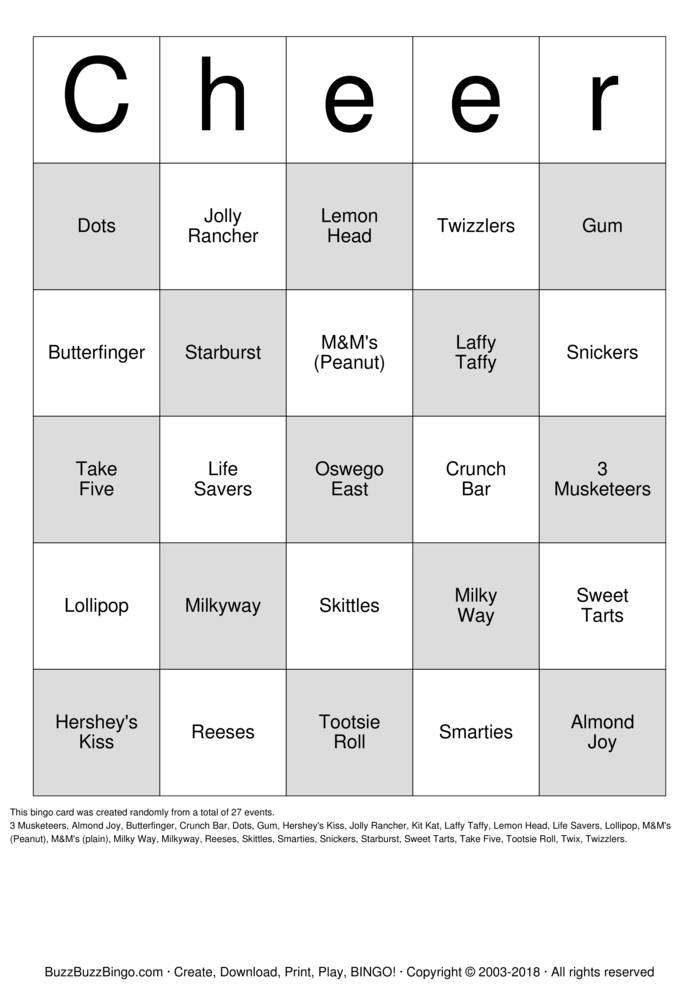 CANDY Bingo Cards To Download Print And Customize candy-bingo-cards-to-download-print-and-customize