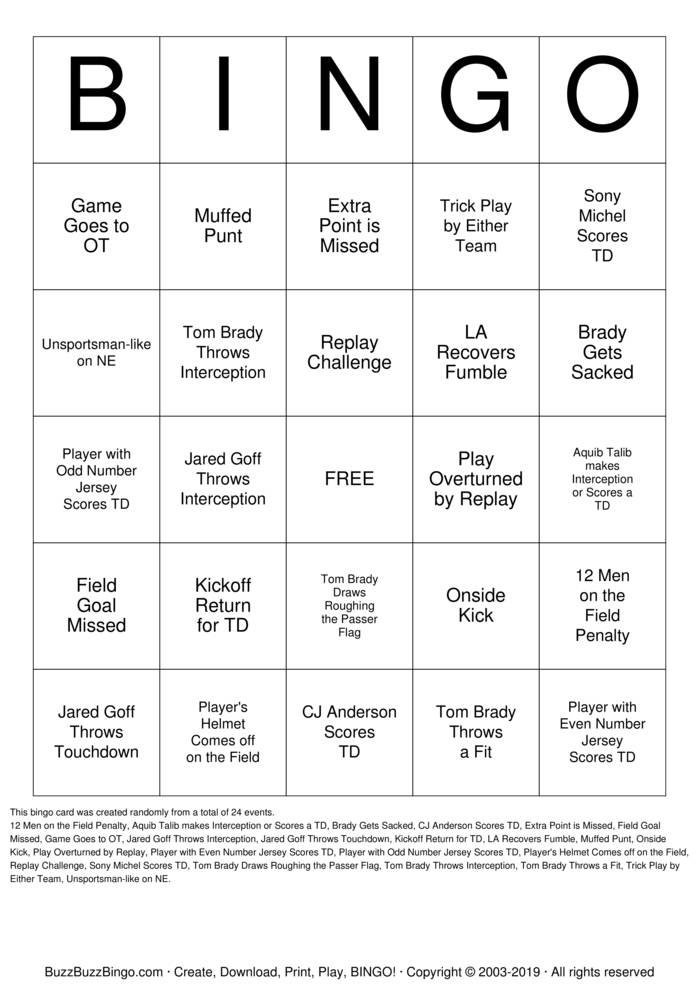 Download Free Custom Bingo Cards Download Free Custom Bingo Cards