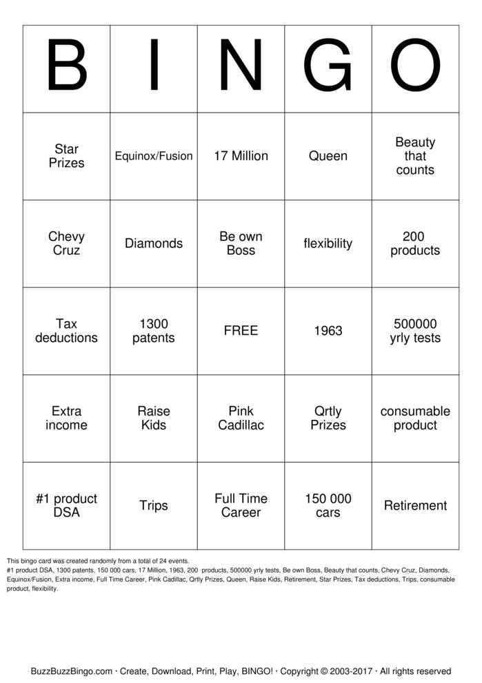 Download Free Mary Kay Bingo Bingo Cards Download Free Mary Kay Bingo Bingo Cards