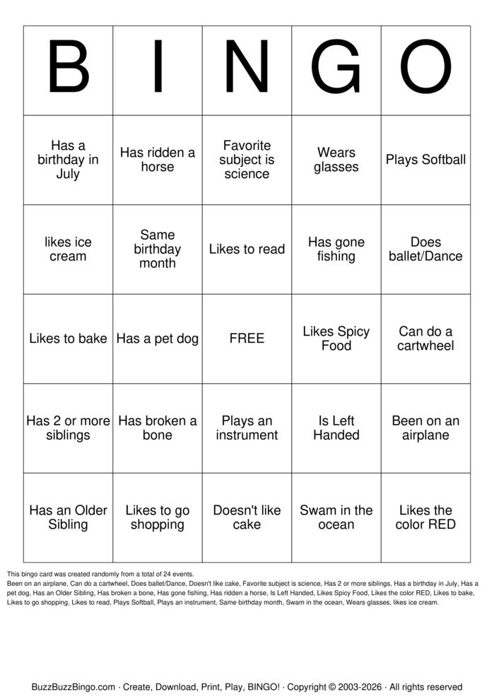 Download Free Find A Friend Bingo Cards