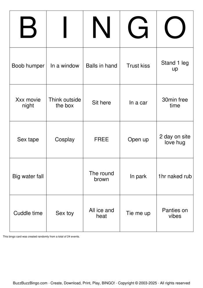 Download Free Custom Bingo Cards Download Free Custom Bingo Cards