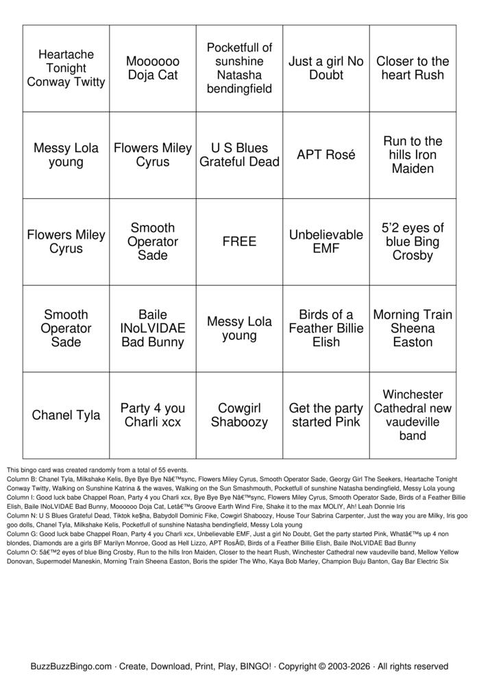Download Free Meaty Beaty Big n Bouncy Bingo Bingo Cards
