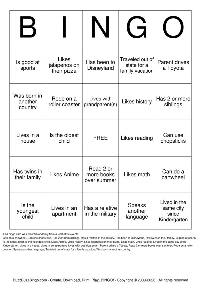 Download Free First Day of School-Rockdale Bingo Cards Download Free First Day of School-Rockdale Bingo Cards