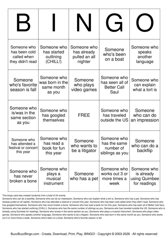 Download Free Speed Friending Bingo Cards Download Free Speed Friending Bingo Cards