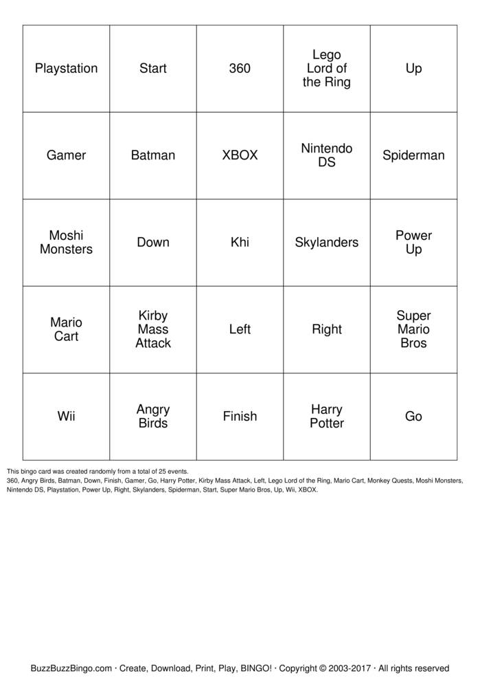 batman Bingo Cards to Download, Print and Customize!