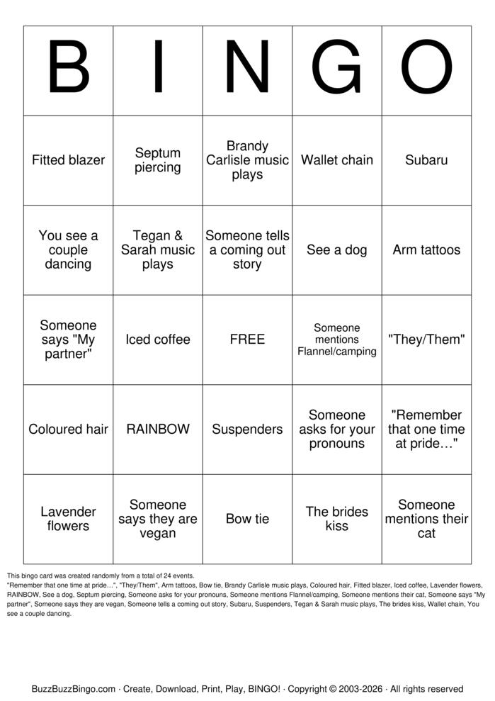 Download Free SHH It's secret lesbian wedding BINGO Bingo Cards Download Free SHH It's secret lesbian wedding BINGO Bingo Cards