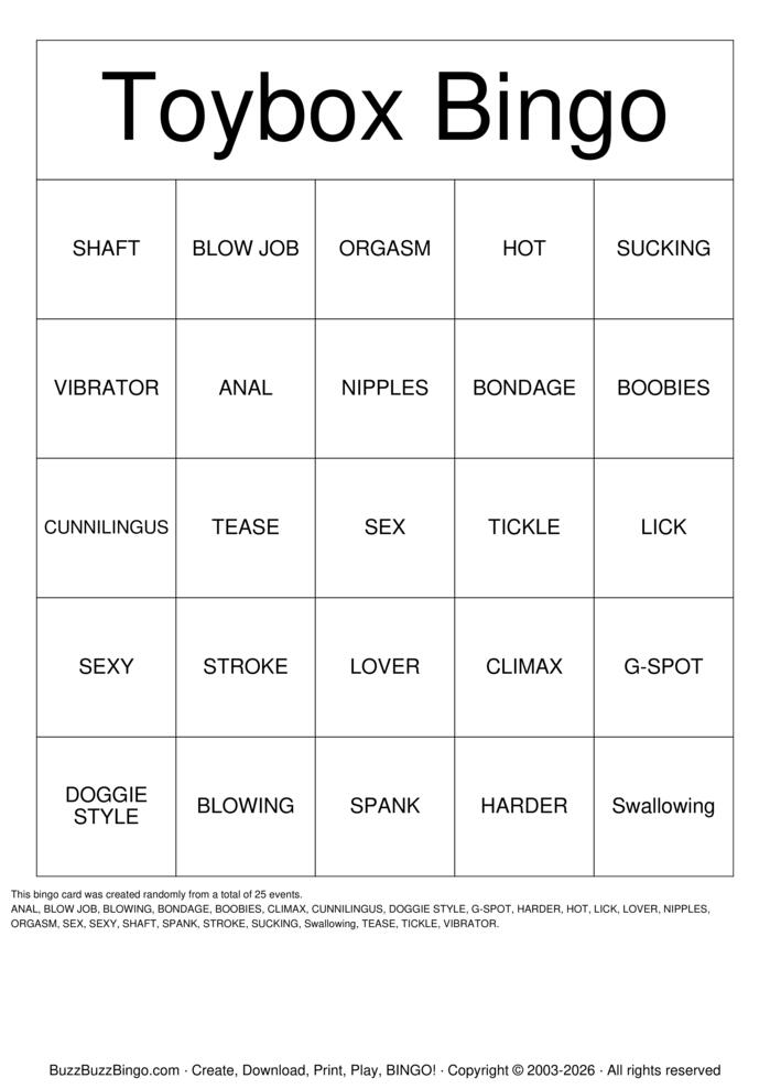 Download Free DIRTY BINGO Bingo Cards Download Free DIRTY BINGO Bingo Cards