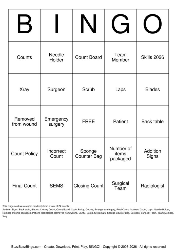 Download Free Custom Bingo Cards Download Free Custom Bingo Cards
