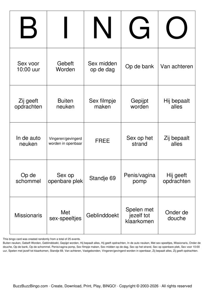 Download Free Sex Bingo Bingo Cards Download Free Sex Bingo Bingo Cards