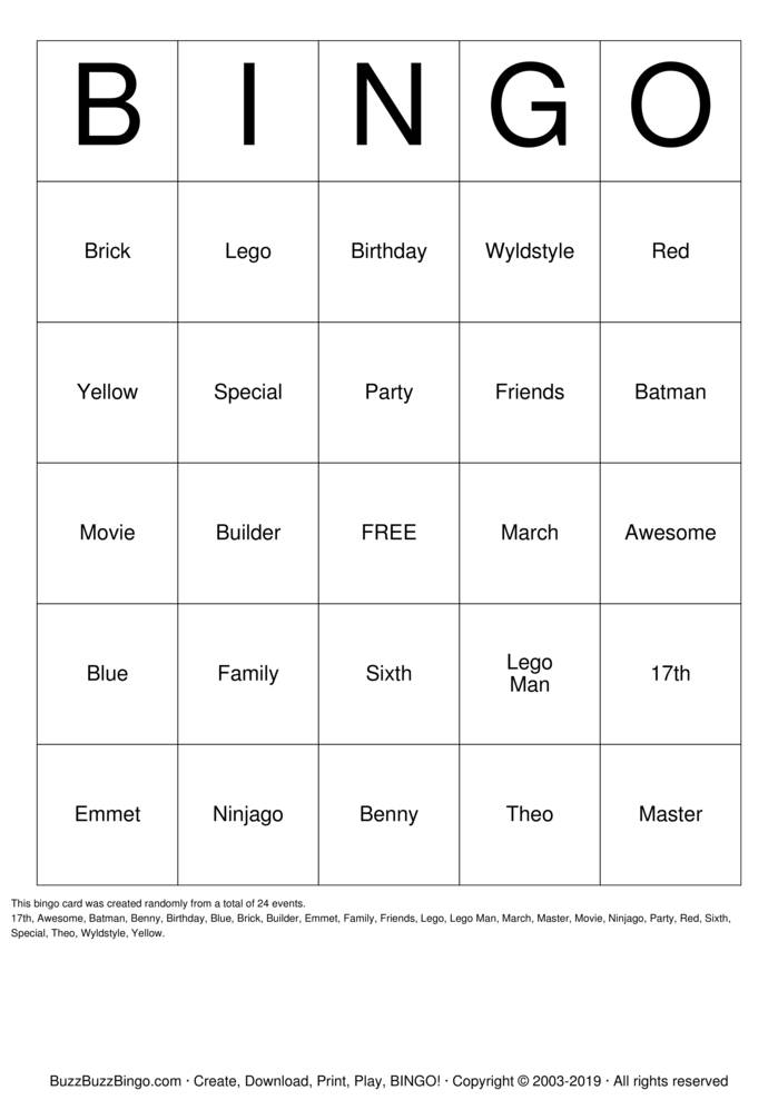 Batman Bingo Cards to Download, Print and Customize!