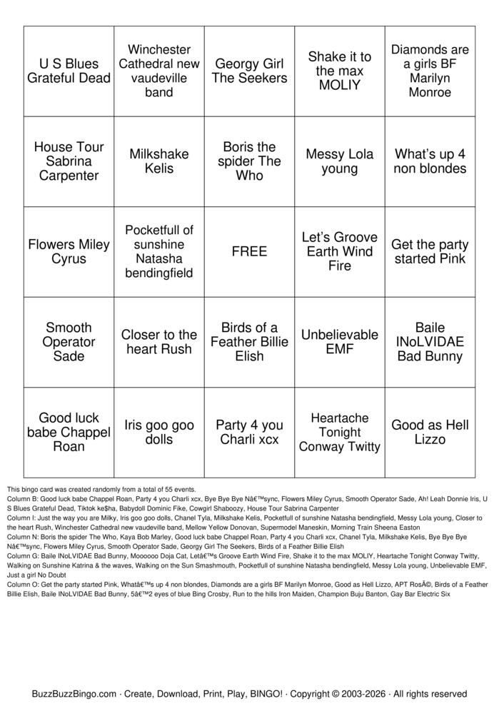 Download Free Meaty Beaty Big n Bouncy Bingo Bingo Cards