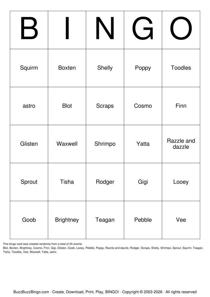 Download Free Twisted Bingo Bingo Cards Download Free Twisted Bingo Bingo Cards