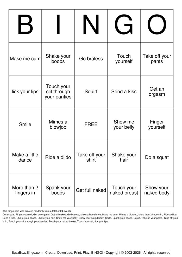 Download Free Hatchet Bingo Bingo Cards