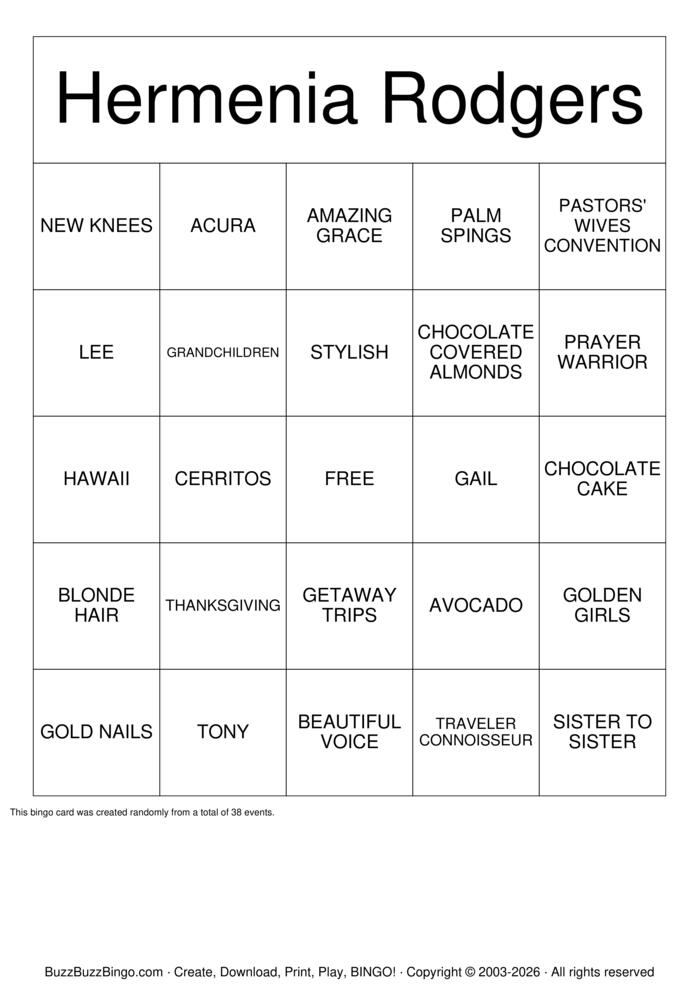 Download Free Milestone 80th Birthday Bingo Cards