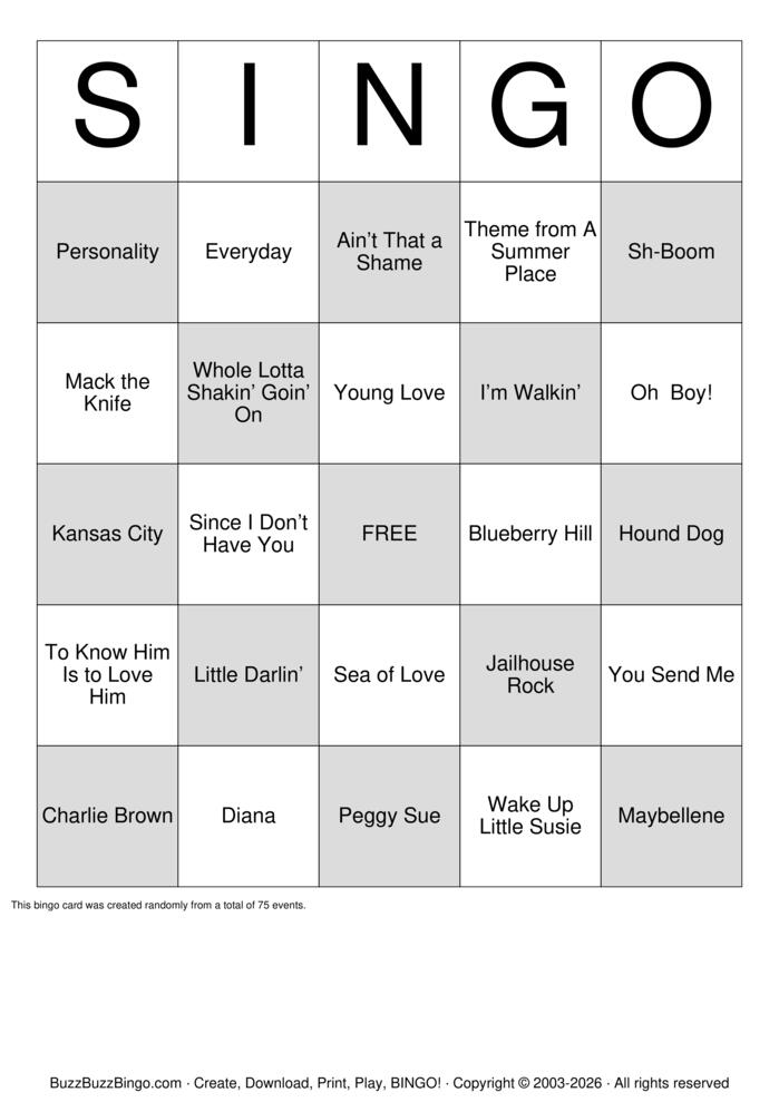 Download Free Summer Fun Bingo Cards Download Free Summer Fun Bingo Cards