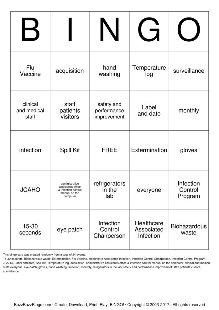 Download Free Custom Bingo Cards
