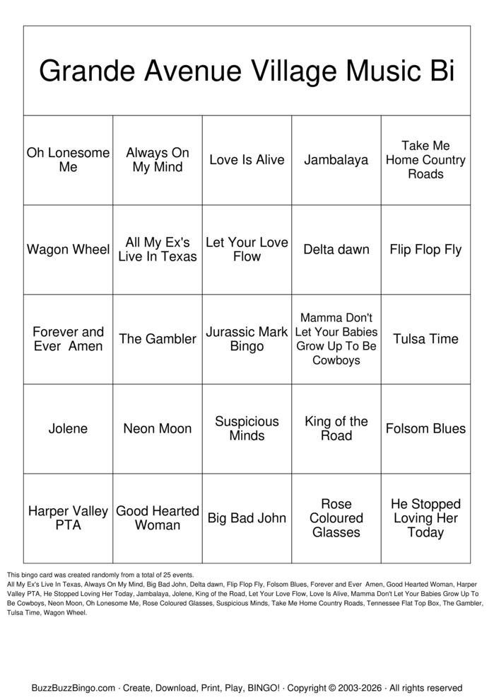 Download Free BINGO Bingo Cards Download Free BINGO Bingo Cards