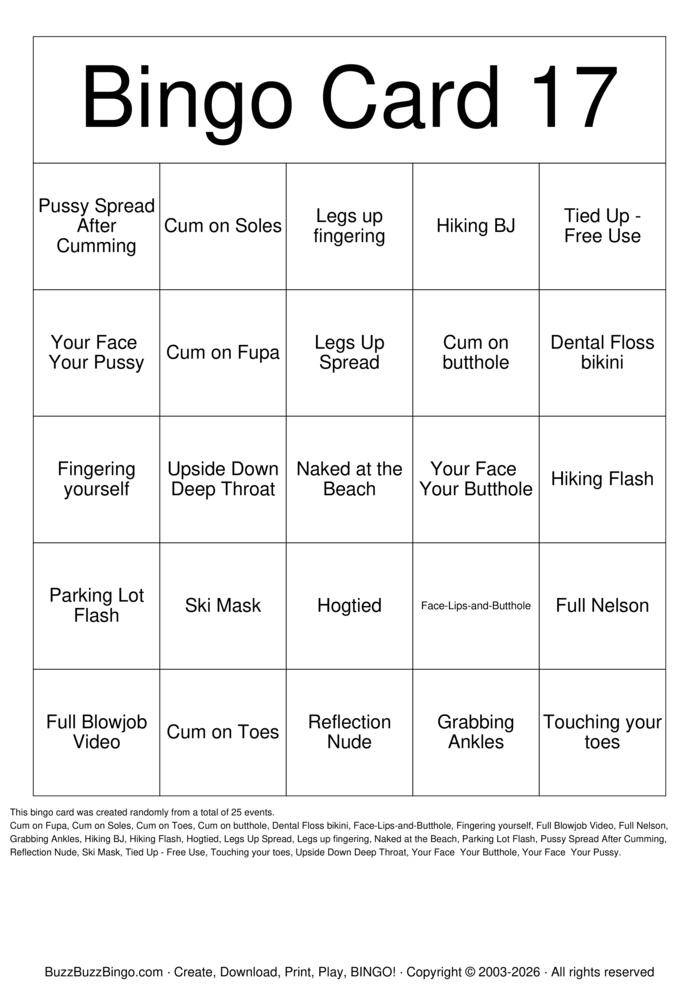 Download Free Bingo Card 17 Bingo Cards Download Free Bingo Card 17 Bingo Cards