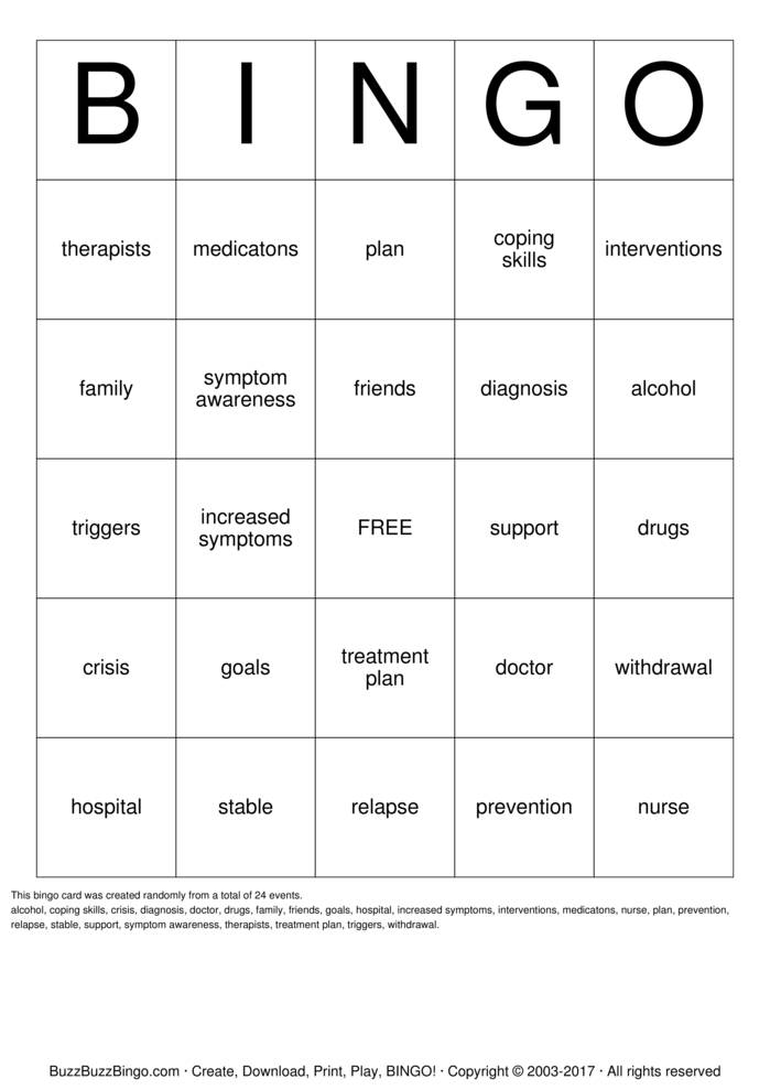 Custom Bingo Cards to Download, Print and Customize!
