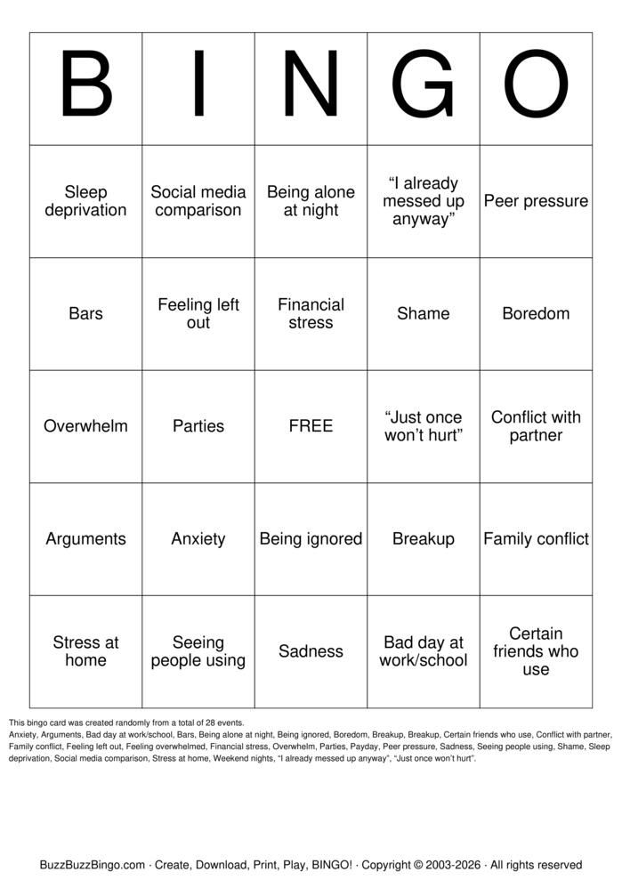 Download Free Trigger bingo Bingo Cards Download Free Trigger bingo Bingo Cards