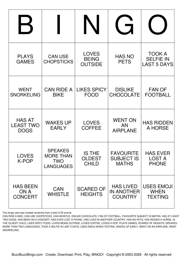 Download Free WELCOME TO YEAR 8 ENGLISH Bingo Cards
