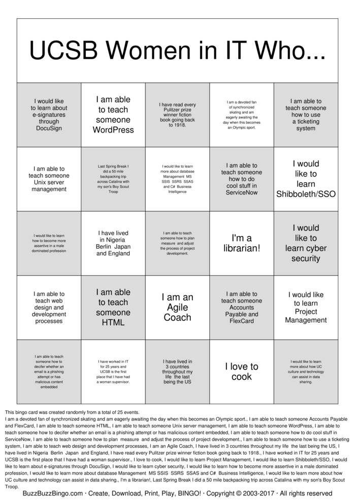 Download Free Find Someone Who... Bingo Cards