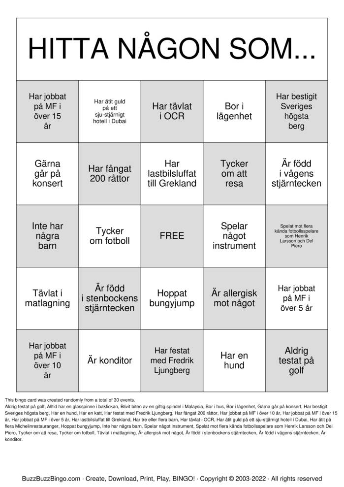 Download Free Mingle Bingo  Bingo Cards