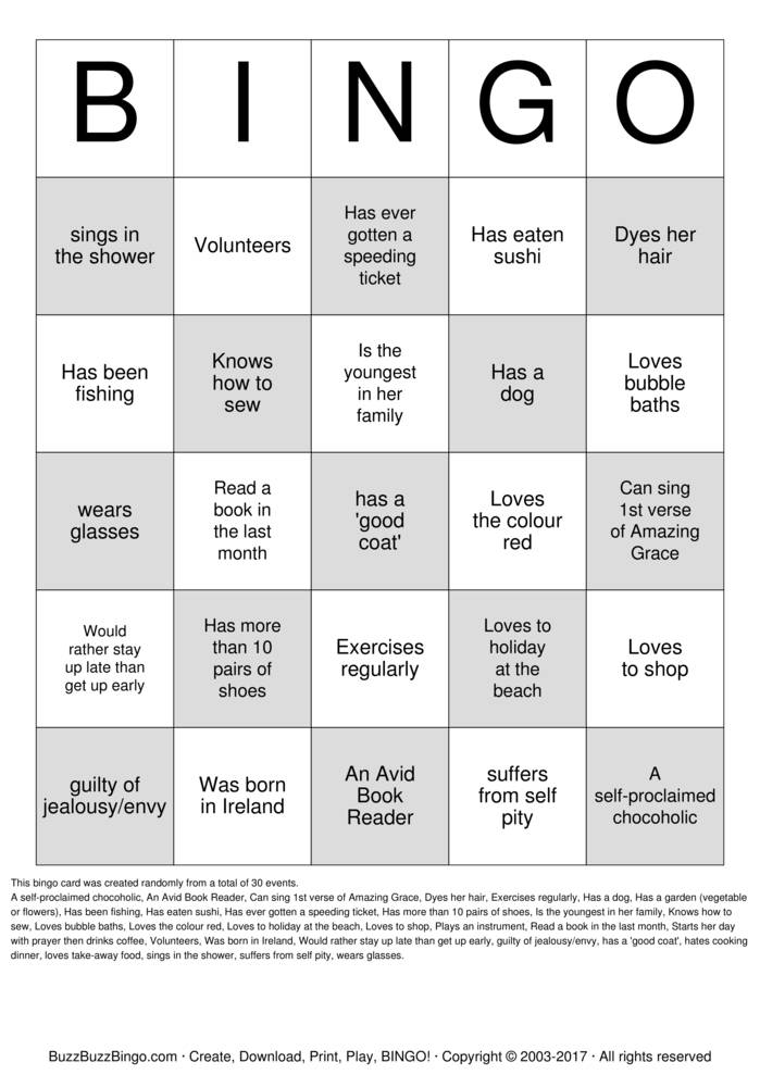 WOMEN'S MINISTRY BINGO Bingo Cards to Download, Print and Customize!