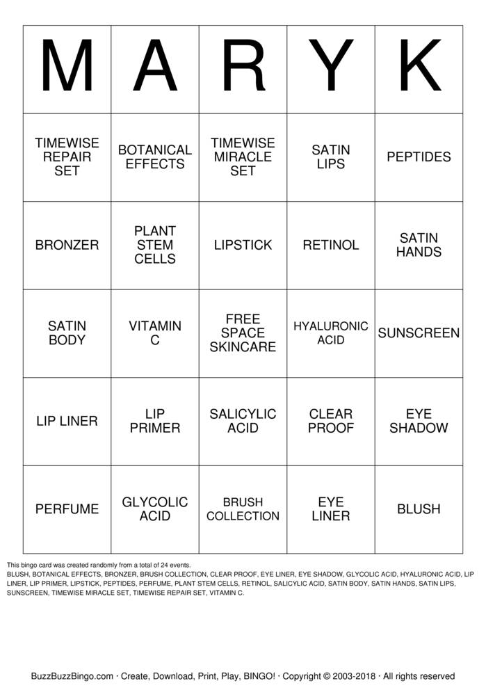 Custom Bingo Cards to Download, Print and Customize!