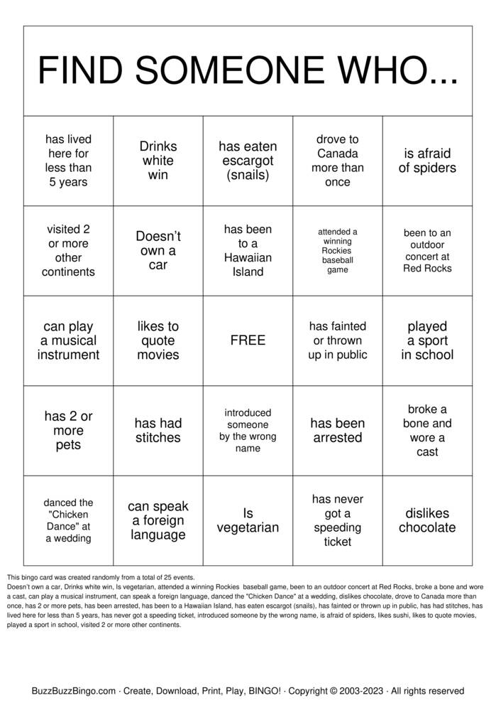 Download Free A la cart bingo Bingo Cards Download Free A la cart bingo Bingo Cards