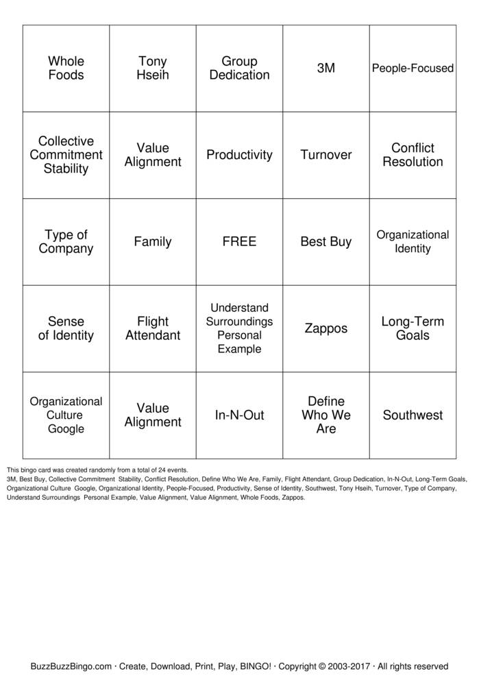 Custom Bingo Cards to Download, Print and Customize!