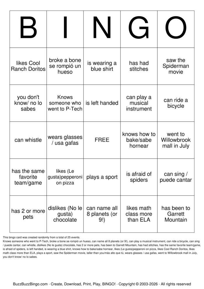 Download Free Find Someone Who... Bingo Cards Download Free Find Someone Who... Bingo Cards