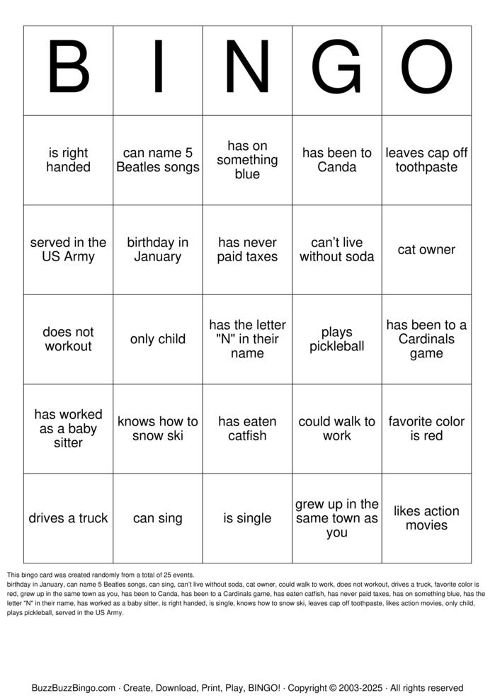 Download Free Meet & Greet Bingo Cards