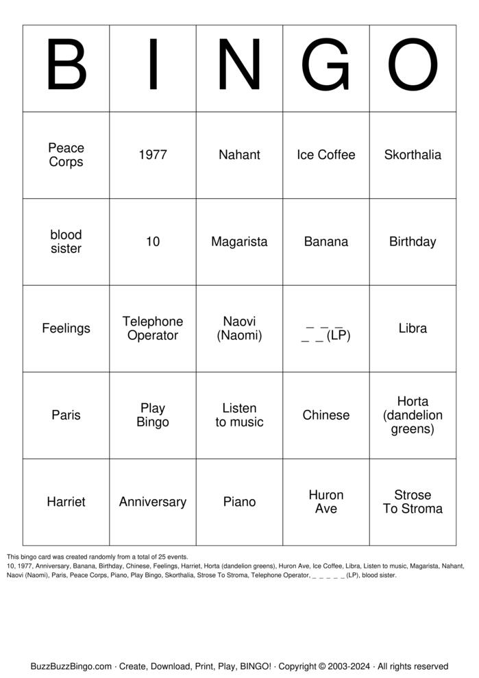 Download Free Andromache?s Happy 90th Birthday Bingo Cards Download Free Andromache?s Happy 90th Birthday Bingo Cards