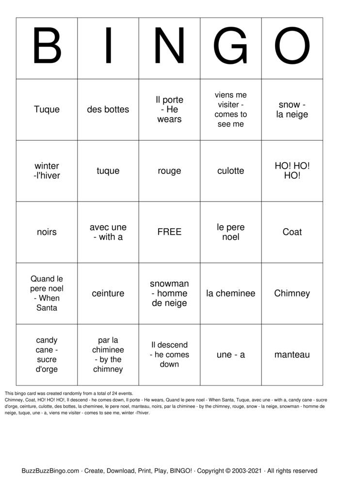 Custom Bingo Cards To Download Print And Customize 