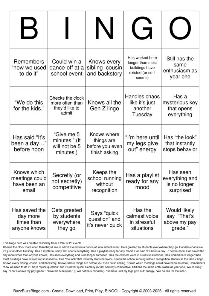 Download Free Employee Appreciation Bingo Cards Download Free Employee Appreciation Bingo Cards