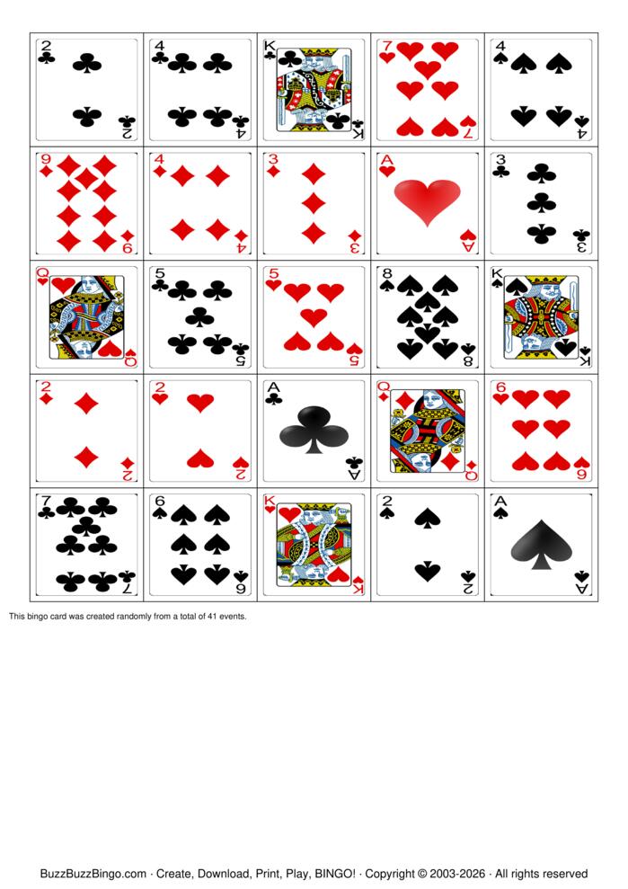 Download Free Pokeno with Face Cards Bingo Cards Download Free Pokeno with Face Cards Bingo Cards