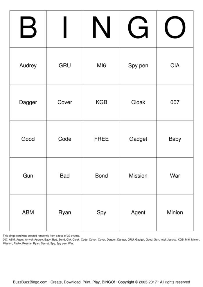 minion Bingo Cards to Download, Print and Customize!