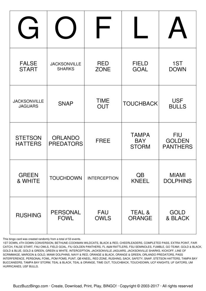 Custom Bingo Cards to Download, Print and Customize!