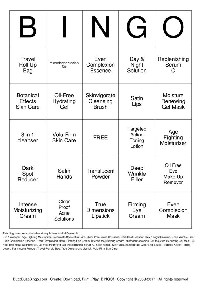 Custom Bingo Cards to Download, Print and Customize!