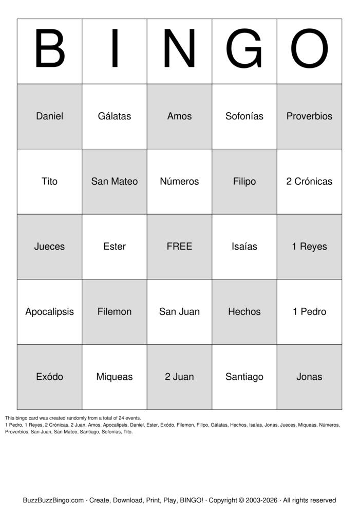 Download Free Custom Bingo Cards Download Free Custom Bingo Cards