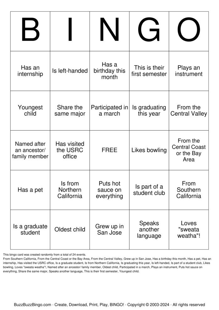 Custom Bingo Cards to Download, Print and Customize!