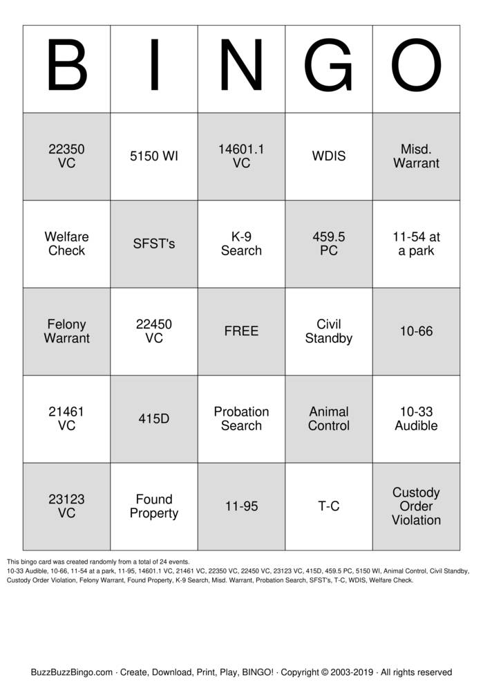 Custom Bingo Cards to Download, Print and Customize!