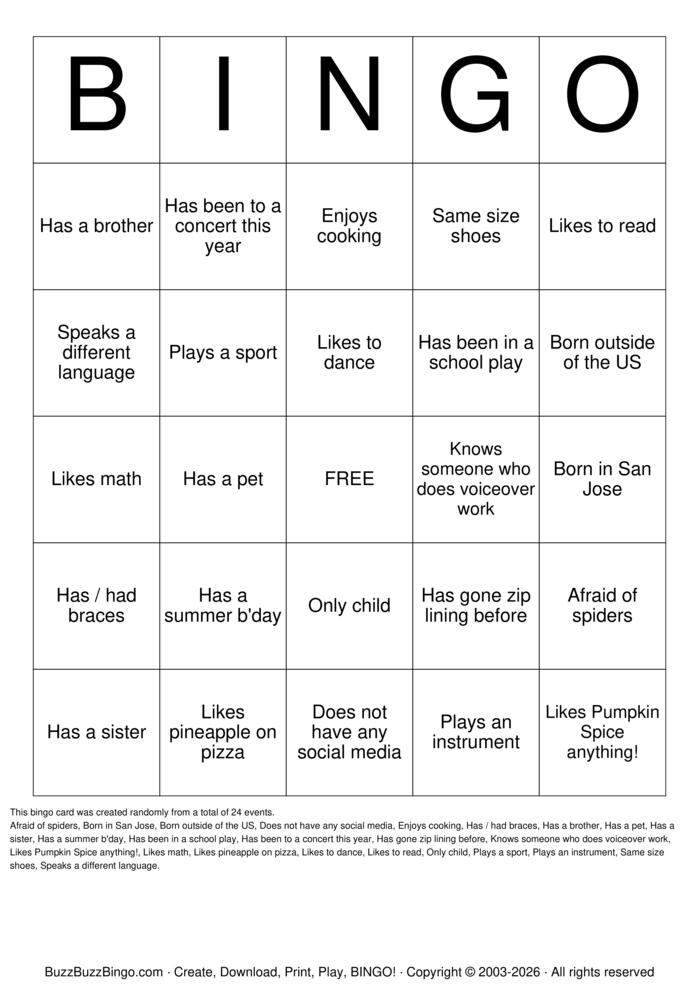 Download Free Minglo Bingo Cards Download Free Minglo Bingo Cards
