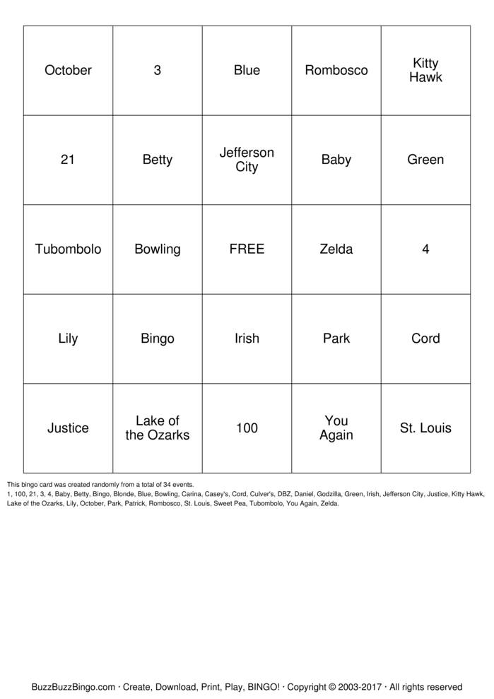 Download Free Hall-Daily Wedding Bingo Cards