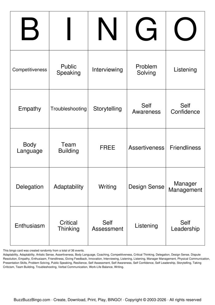 Download Free dog body language Bingo Cards