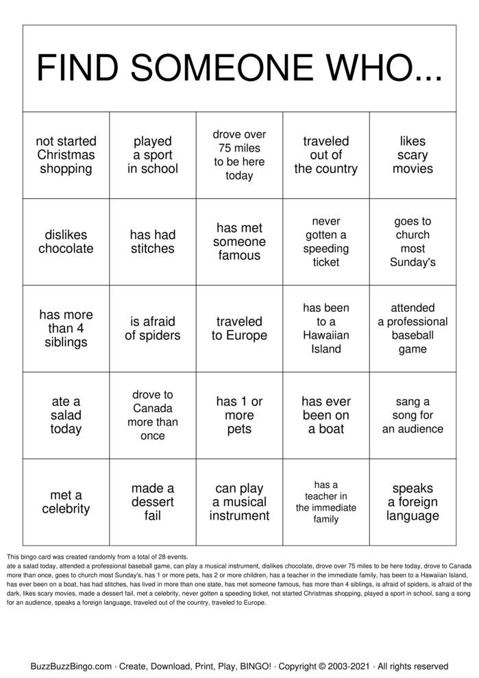 CXT Celebration- Jingle & Mingle Bingo Bingo Cards to Download, Print ...