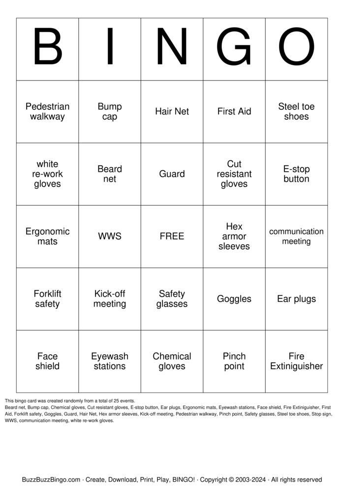Download Free Custom Bingo Cards Download Free Custom Bingo Cards